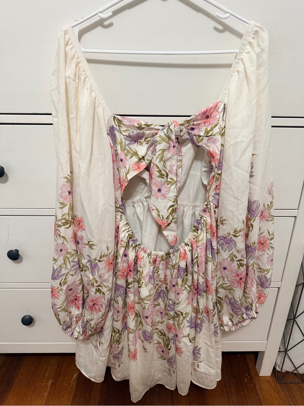 Express Floral Mini Dress - Picture 2 of 3